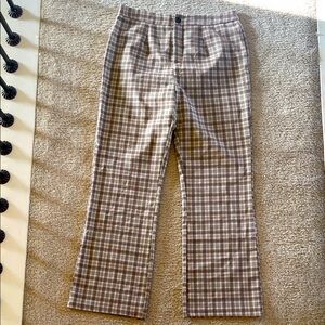 SHEIN Checkered Trousers